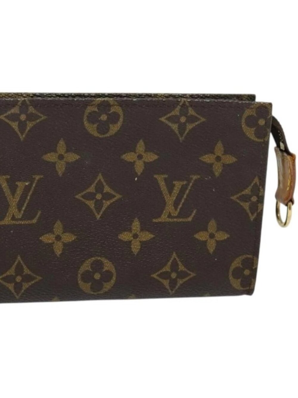LOUIS VUITTON Monogram Bucket PM Accessory Pouch LV Auth